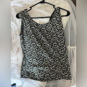Vintage Dress Barn patterned top